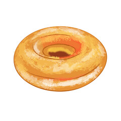 loaf of bread | donuts cartoons ver with texture