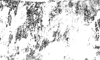 Fototapeta premium Abstract Black and White Illustration Background. Grunge Vintage Surface with Dirty Pattern in Cracks, Spots, Dots.