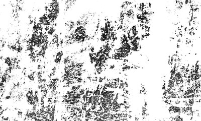 Abstract Black and White Illustration Background. Grunge Vintage Surface with Dirty Pattern in Cracks, Spots, Dots.