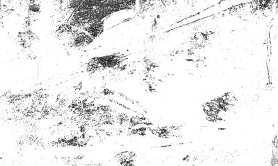 Abstract Black and White Illustration Texture. Grunge Vintage Surface with Dirty Pattern in Cracks, Spots, Dots. Abstract Monochrome Background
