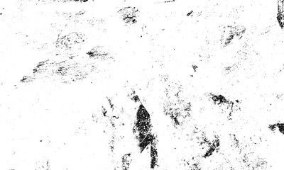 Abstract Black and White Illustration Texture. Grunge Vintage Surface with Dirty Pattern in Cracks, Spots, Dots. Abstract Monochrome Background