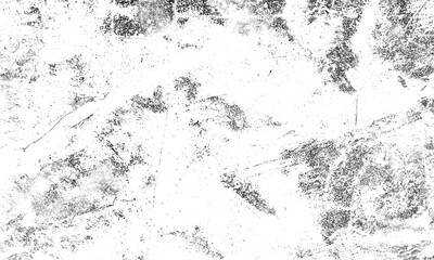 Abstract Black and White Illustration Texture. Grunge Vintage Surface with Dirty Pattern in Cracks, Spots, Dots. Abstract Monochrome Background