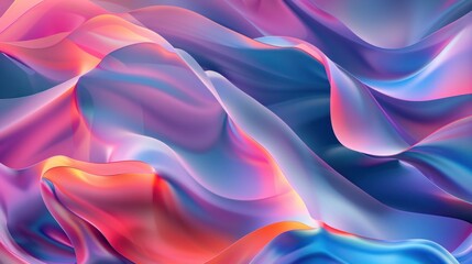 Obraz premium Abstract Swirling Colors