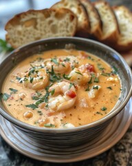 Crab and Shrimp Seafood Bisque
