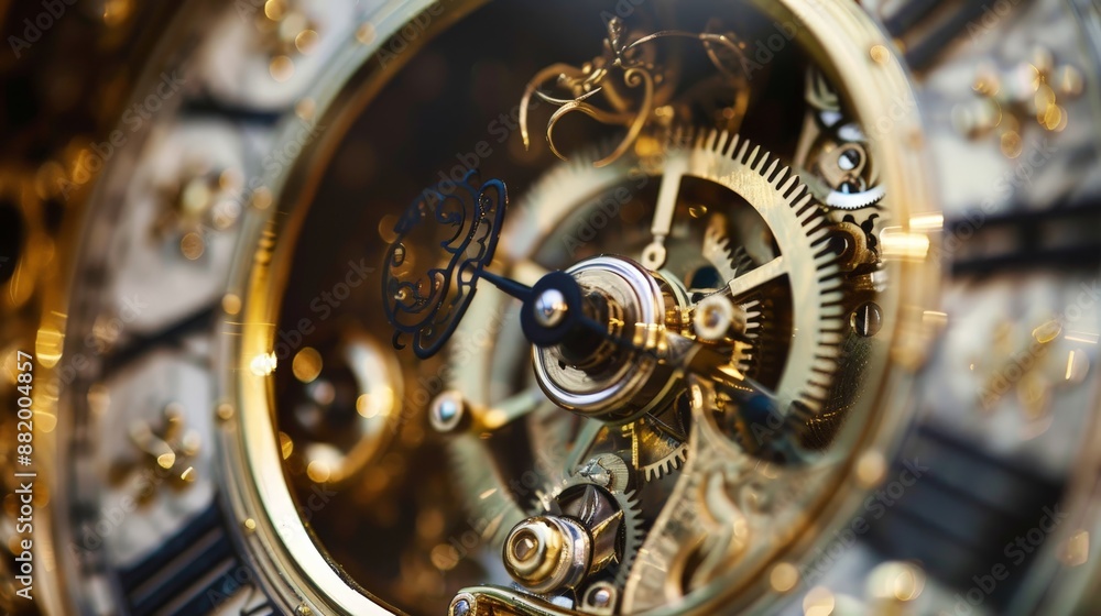 Poster discuss the challenges of designing an accurate and reliable clock.