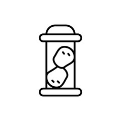 Bird feeders outline icons, minimalist vector illustration ,simple transparent graphic element .Isolated on white background