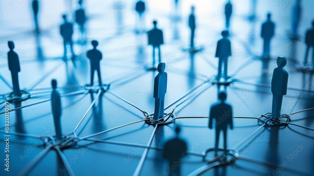 Poster explain the importance of networking in business growth.