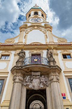 Capuchin Monastery and Church of Loreto Sanctuary on Hradcany Hill in Mala Strana district of Prague, Czech Republic