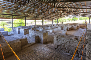 The archaeological site of Sobesos in Kavakkoy, Cappadocia