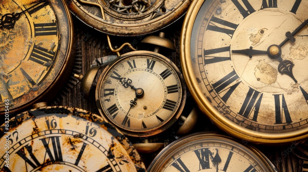 Poster explain how clocks are synchronized globally to maintain accurate timekeeping.
