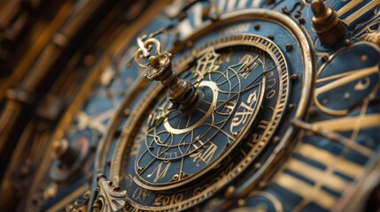 Obraz premium Write about the history and evolution of clocks from sundials to digital.