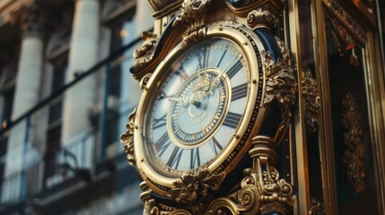 Fototapeta premium Write about the importance of clocks in public spaces and their impact.