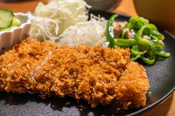 美味しいとんかつ定食