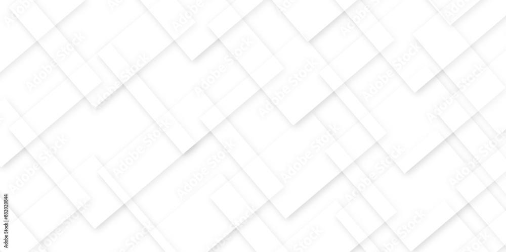 Poster abstract modern white and gray pattern geometric luxury gradient line background random square shape
