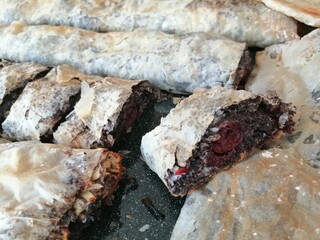 Poppy seed strudel