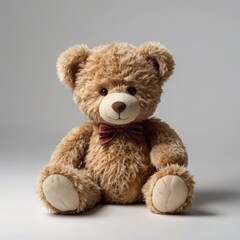 Fototapeta premium teddy bear with white background