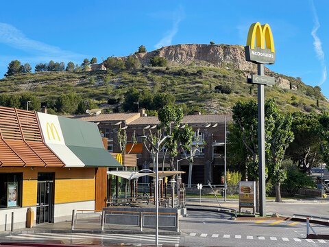 McDonald's restaurant in Igualada near Barceloa, Spain