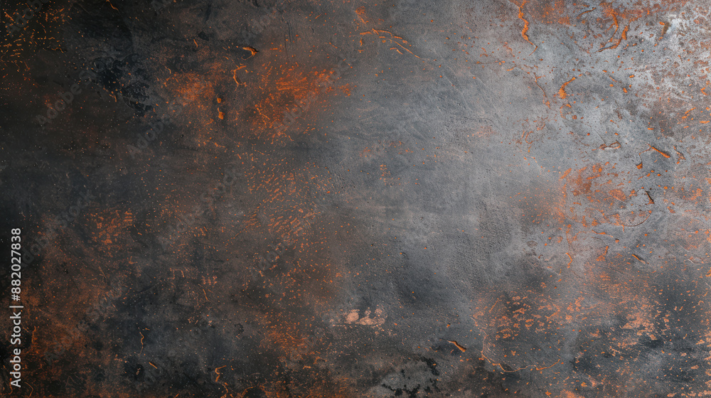 Poster abstract rusted metal texture background with distressed details and weathered patterns, perfect for