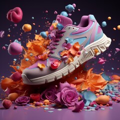 Colorful Eye-Catching Visualization for Product Marketing