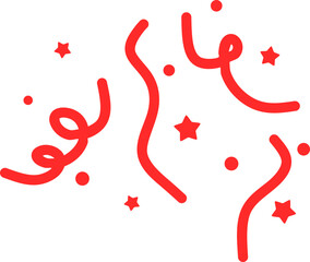 Confetti Illustration 