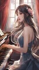 Green Illustration English Lesson Presentation (スマホ動画) (スマホ動画) - 6