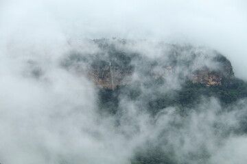 visual do parque nacional de ubajara, no ceará 