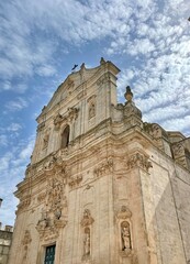 Fototapeta premium St. Francesco d'Assisi Church. Martina Franca city ,Italy