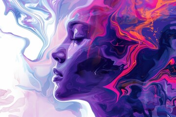 artwork created by AI neural network technology, innovative digital art