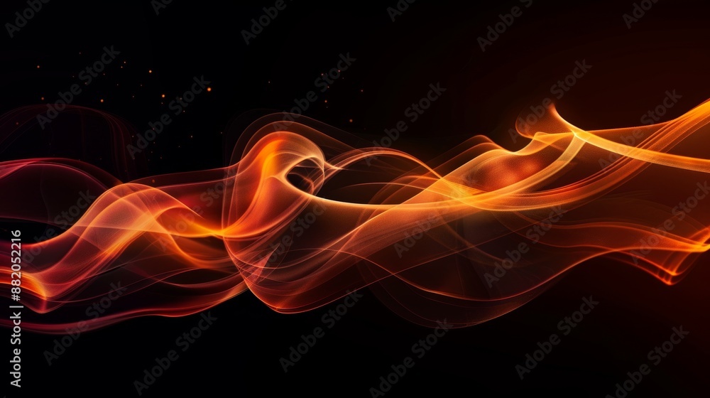 Poster an energetic abstract smoke texture background created with generative stock