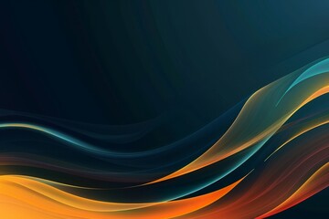 Obraz premium Wallpaper background with organic abstract panoramas