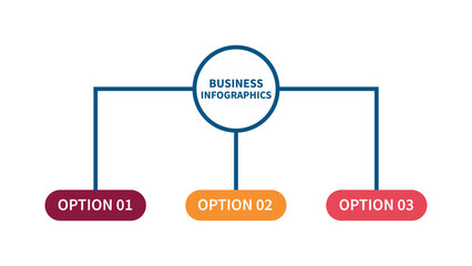 Vector infographic design template. Business Infographic vector design. Business data visualization. Process chart.