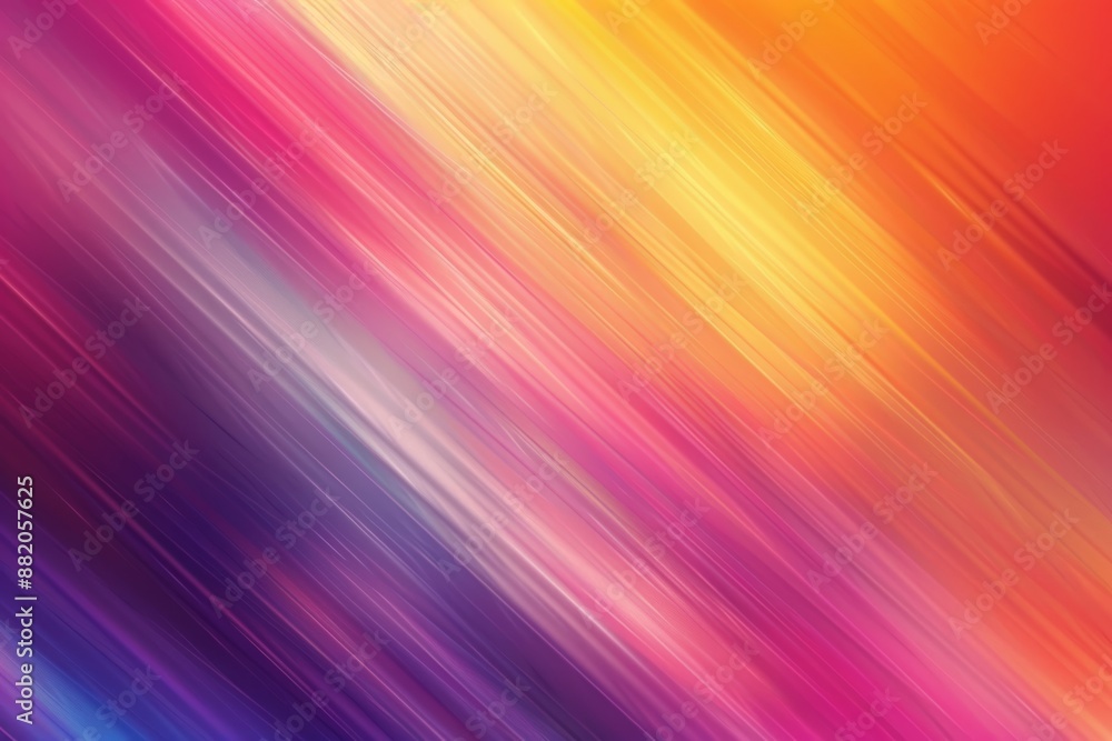 Poster this is a colorful abstract background illustration that uses rainbow style gradient lines and can b