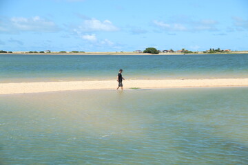 homem na ilha do guajiru, ceará
