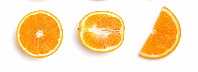  citrus oranges fruit isolated background