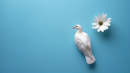 International Day of Peace, peace symbols, serene design, ample copy space