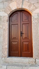 the door