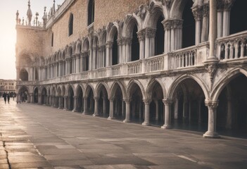 venice palace aly saint marks doge square