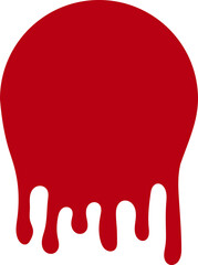 Blood Drip Circle