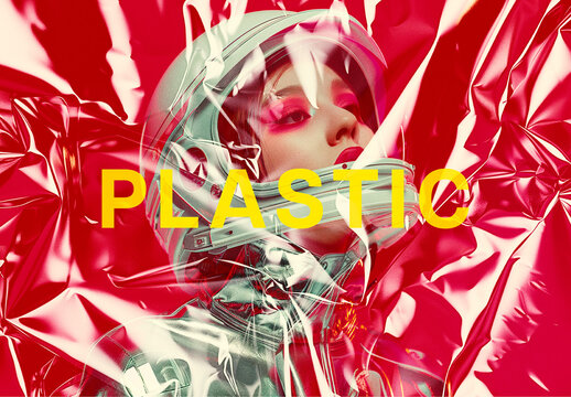 Plastic Overlay Textures With Generative AI