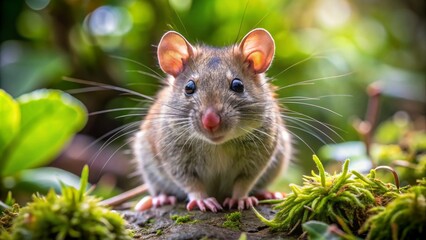 rat on a table