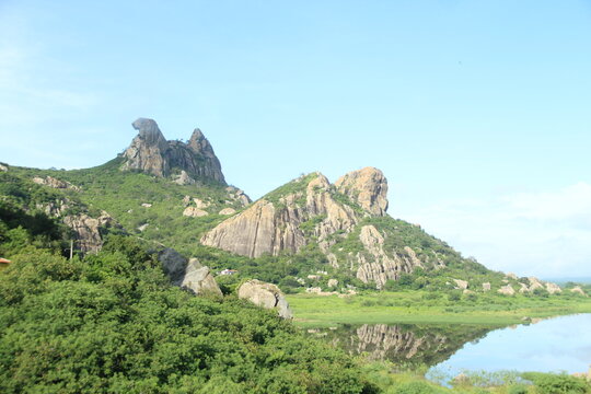 Pedra da Galinha Choca em Quixad&aacute;, Cear&aacute; 
