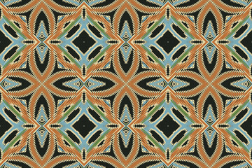 Geometric ethnic seamless pattern. Traditional tribal style. Design for background,texture,fabric,wallpaper,clothing,carpet,batik,embroidery