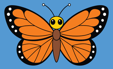 beautiful and attractive Monarch Butterfly