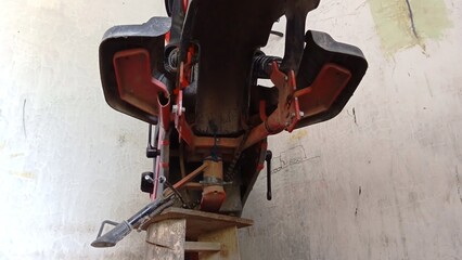 roller skates on the ground