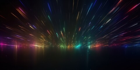 Obraz premium Abstract Light Streaks
