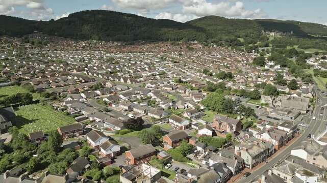 Abergele suburbs, North Wales, United Kingdom