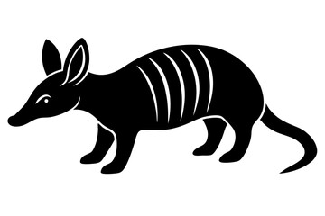 
Aardvark silhouette vector art, Vector of Aardvark design, Aardvark silhouette design
 