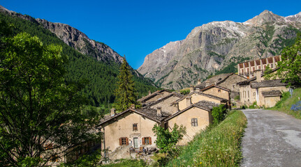 Fototapeta premium ubaye valley