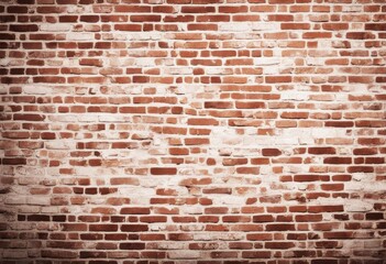 Fototapeta premium brick image white wall background panoramic design laundered wash rustic hammer vintage text r texture