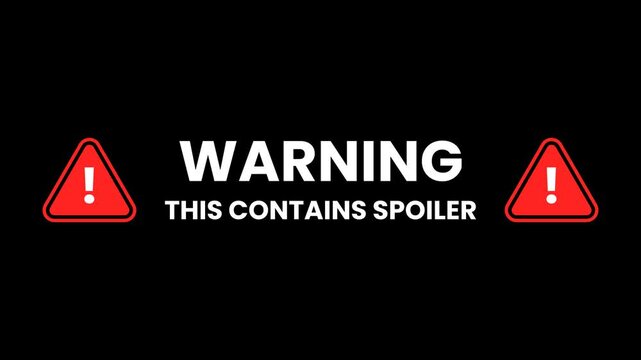 Spoiler Warning Background for Video Reviews of Films, Books, and More.